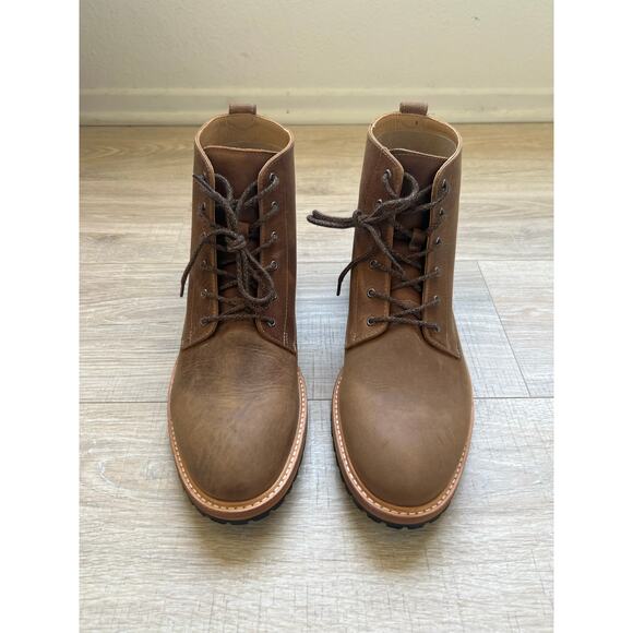 NEW Nisolo All Weather Boot Tobacco brown leather size 10 - Picture 5 of 12